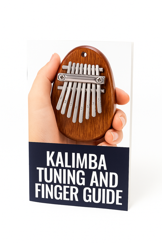kalimba tuning and finger guide